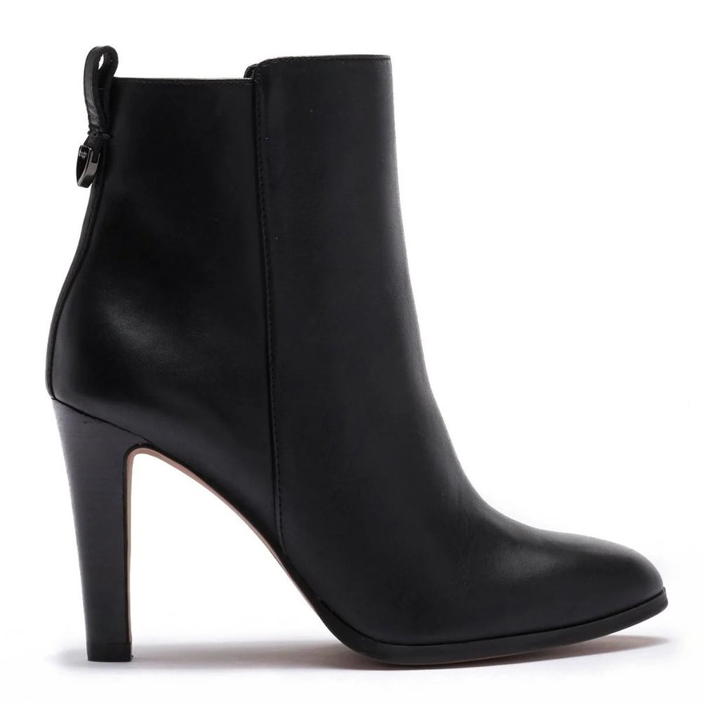 ✨NEW✨COACH Jemma Black Leather Ankle Booties